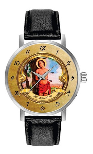 Relógio De Pulso Personalizado Imagem Religiosa- Cod.rgrp129