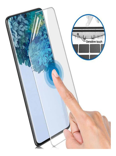 Mica De Hidrogel Zte Axon 40 Lite - Hd,mate,blu-ray-privacid
