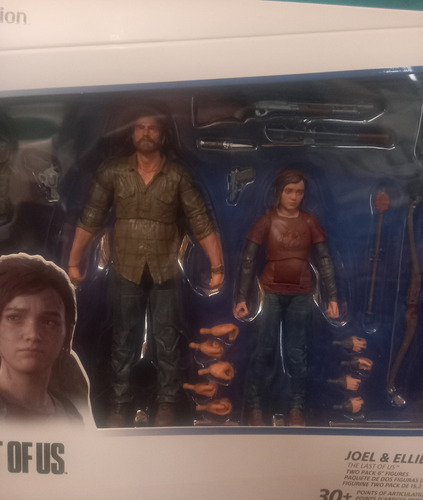 Figuras De Acción Joel & Ellie - Playstation Sny