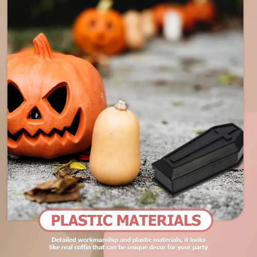 Adornos Para Halloween En Forma De Ataúd, 14 Unidades