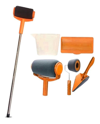 Kit Rodillo Recargable Extensible + 6 Accesorios Lusqtoff