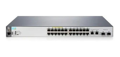 Switch Hpe Aruba 2530-24 J9782a 24 Portas 2 Gigabit Sfp Ger.