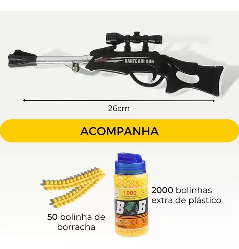 Rifle Arma Sniper De Brinquedo Arma Mira A Lazer - JUN QI - Lançadores de  Bolas - Magazine Luiza