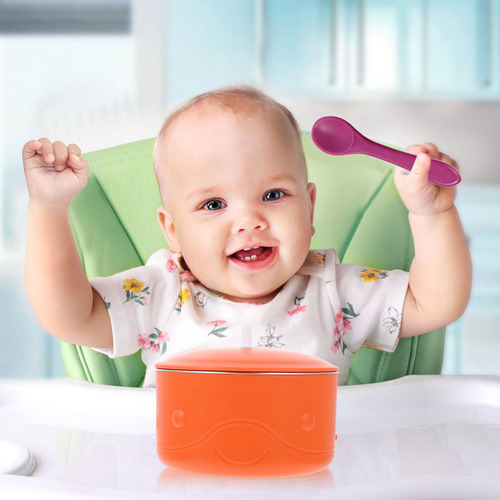 Cuenco Con Ventosa Para Vajilla Para Bebés, Cuenco De Comida
