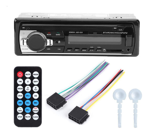 Reproductor De Radio Estéreo Mp3 Lcd Para Coche, 12 V, Recep