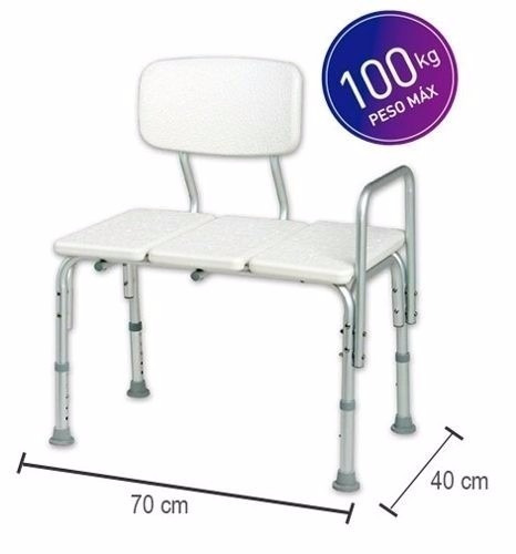 Imagen 2 de 3 de Silfab Silla De Baño Para Interior Bañera 3 Posiciones I1204