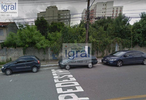 Terreno À Venda, 551 M² Por R$ 1.700.000,00 - Vila Guarani (zona Sul) - São Paulo/sp - Te0006