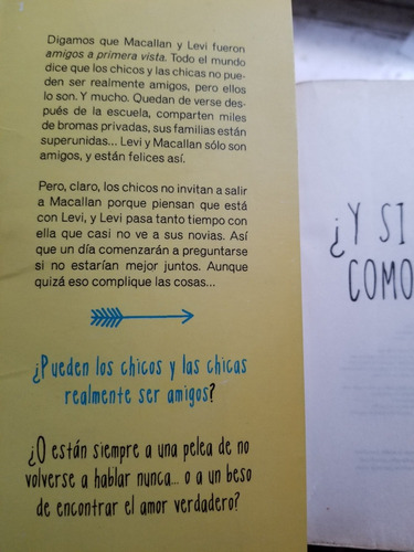 A1 Y Si Quedamos Como Amigos Elizabeth Eulberg (Usado)