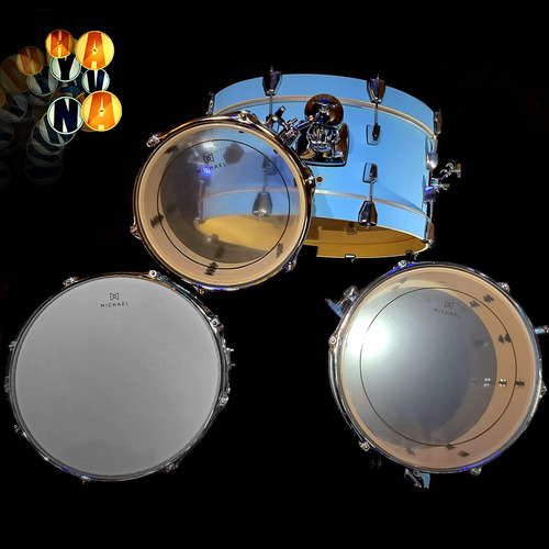 Bateria Acústica Michael Legacy Slim Compacta - Shell Pack