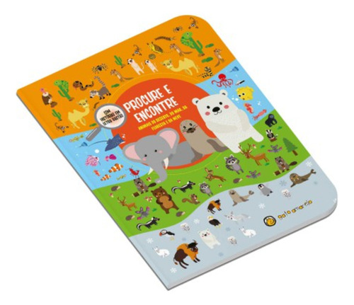 Livro Procure E Encontre: Animais Do Deserto, Do Mar, Da Flo