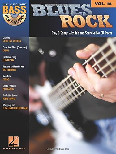 Blues Rock Bass Playalong Volume 18