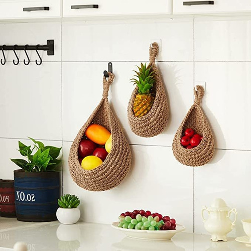 I Cesta De Almacenamiento Para Decoración De Cocina, Cesta