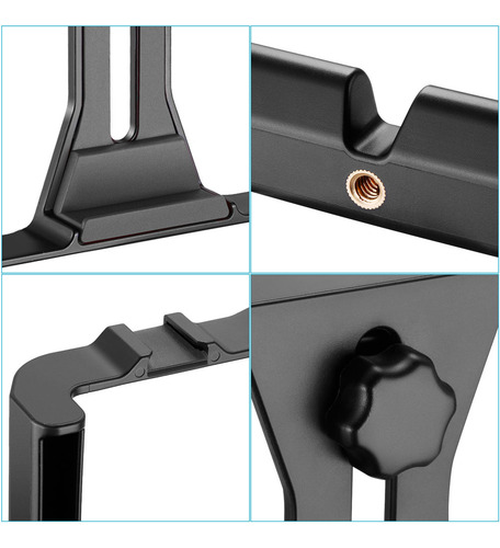 Porte Estabilizador Rig Gaiola Para Cellar Gravação Cor Preto