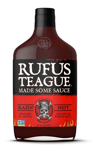 Salsa Bbq Rufus Teague 432g Bazin Hot