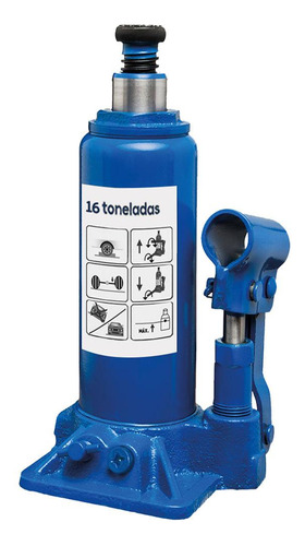 Macaco Hidráulico 12 Toneladas Garrafa Universal Laniger