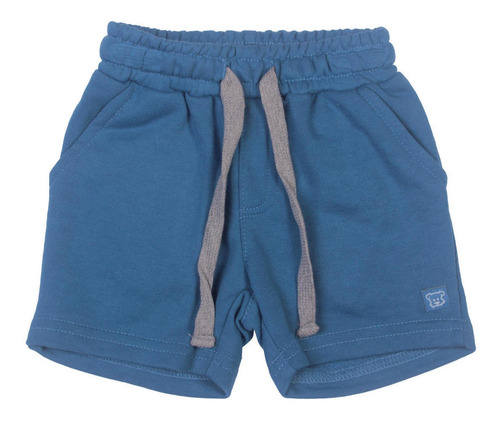 Short Bebe Niño Azul Pillin