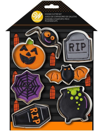 Set De 7 Cortadores Halloween Calabaza Wilton 2308-0999