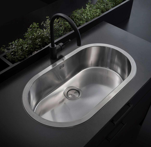 Johnson Curve Pileta Bacha De Cocina Simple Acero 304 Si77a