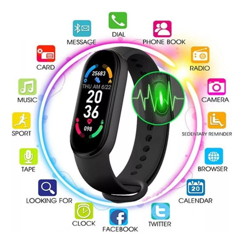 M8 Smart Band Reloj Inteligente Smart Watch Fitness Fitpro