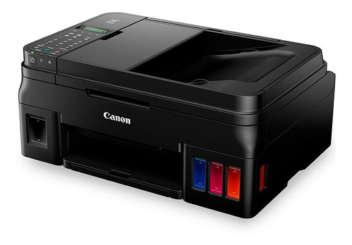 Impresora Multifunción A Color Canon Pixma G4110 Con Wifi Negro