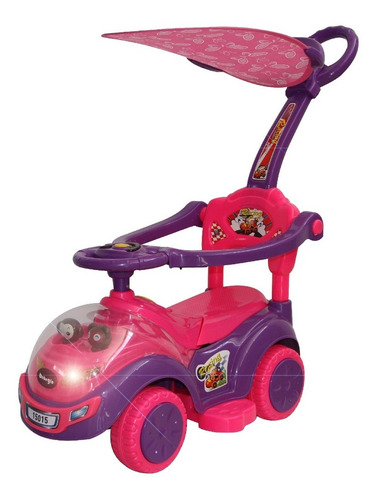 Imagen 8 de 9 de Correpasillo Musical Bebeglo Rs-15015-4 Rosado