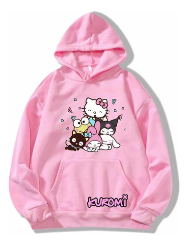 Sudadera Para Niñas Y Adulto Kuromi, Hello Kitty & Melody