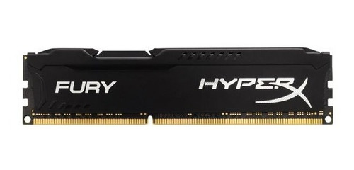 Memoria Ram Kingston Hyperx Fury Black/8gb Ddr3/1866