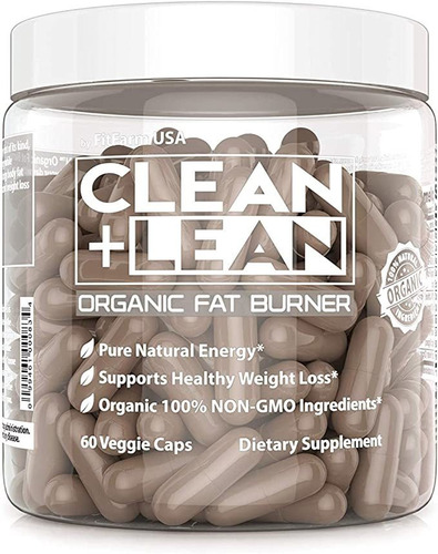 Quemador De Grasa Orgánico Clean+lean De Fitfarm Usa  ¡el