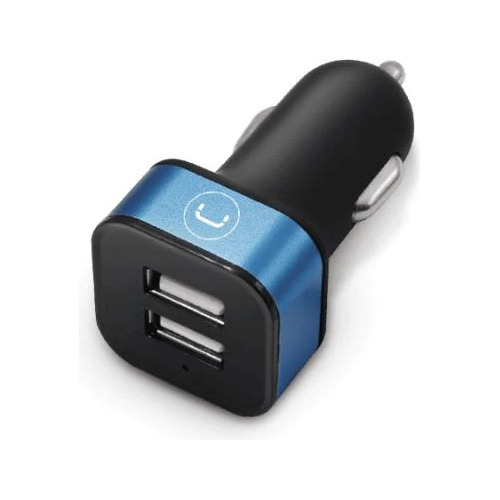 Cargador Unno 2 Puertos Usb Para Carro 12v Indicador Led