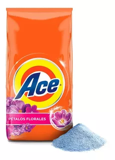 Detergente En Polvo Ace Pétalos Florales 5.8 Kg