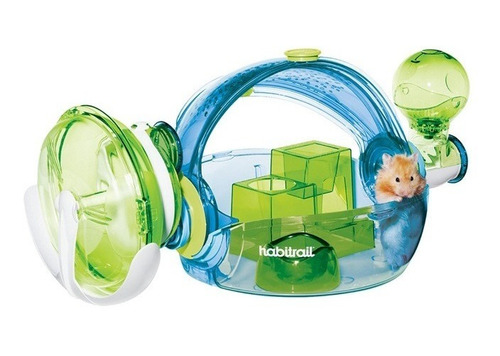 Imagen 5 de 6 de Hamstera Habitrail Ovo Home Casa Hamsters Bebedero Gimnasio