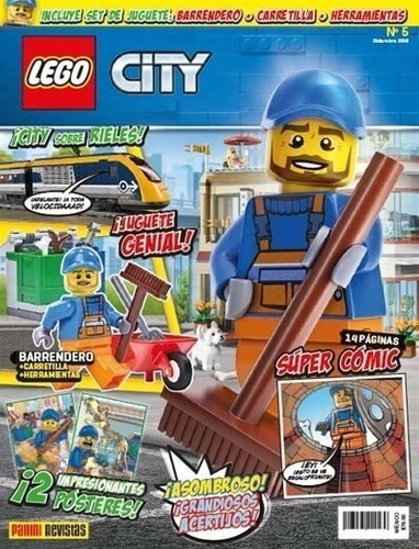 Lego Revista N°5, City Barrendero Dic 2018