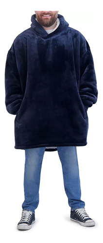 Sudadera Con Sherpa Unisex The Wayy Big Hoodie