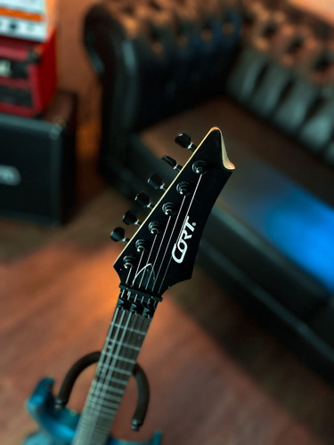 Guitarra eléctrica - 6c - Cort- X 300 Fbl Cor Azul-Celeste