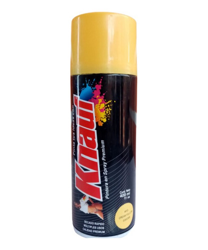 Pintura En Spray Knauf Color Cream Yellow #33 - Crema