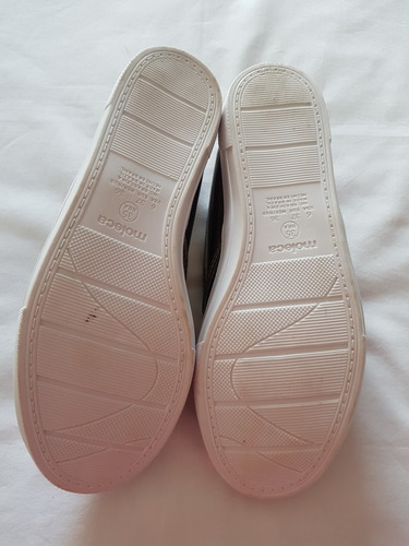 Tenis Iate Feminino Moleca Prateado 35