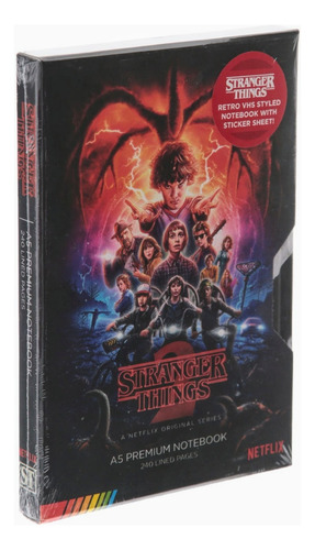 Par De Cuadernos Stranger Things Marca Pyramid