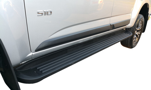 Estribos Negro Plastico Inyectado Bepo Para S10 2012 A 2019