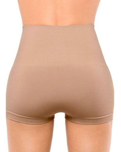 Imagem 3 de 5 de Calcinha Box Seca Barriga Corpo Modelado Com Compressao