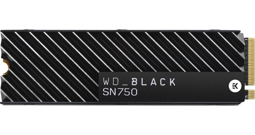 Wd 500gb Black Sn750 Nvme M.2 Internal Ssd With Heatsink
