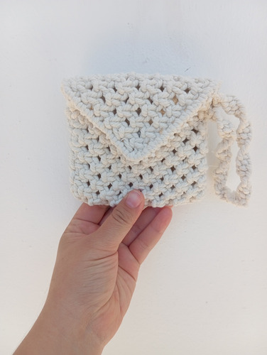 Monedero Tejido Macramé