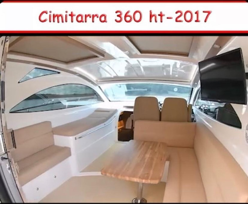 Lancha Cimitarra 36, 360 Ht 2017 Parelha Diesel Joystick