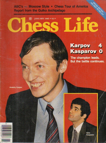 Revista Chess Life Ajedrez Usa Año 1984 - 3 Revistas 