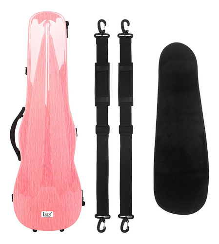 Estuche For Violín 4/4, Correas Ajustables Con Higrómetro