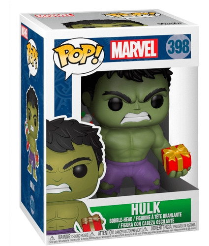Funko Pop Hulk (398) Marvel Holiday Funko