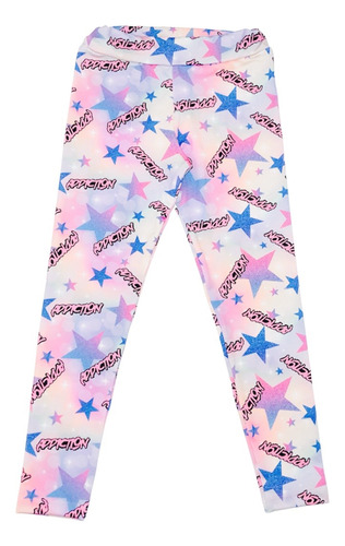 Calza Lycra Nena Estampada Juvenil Legging Premium Niña