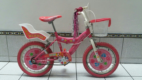Imagen 1 de 7 de Bicicleta Para Niña Minnie