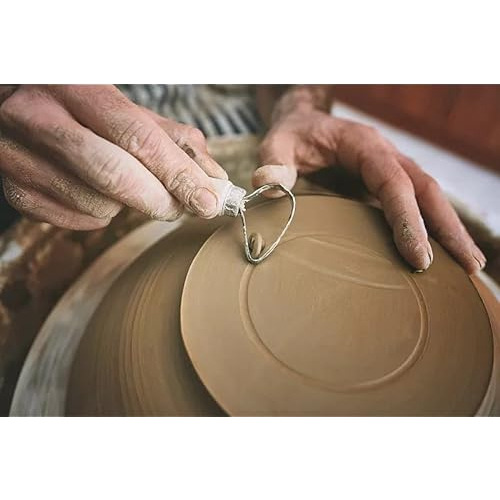 3-piece Clay Sculpture Tools Big Loop Scraper Knife Wit...