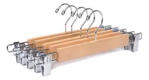 Comprar ~ . Pack 10 Ganchos For Pantalón De Madera Con Perritos Ibm