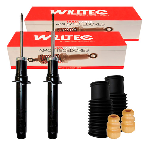 Par Amortecedor Kit Dianteiro Hyundai Azera 06/11 Willtec